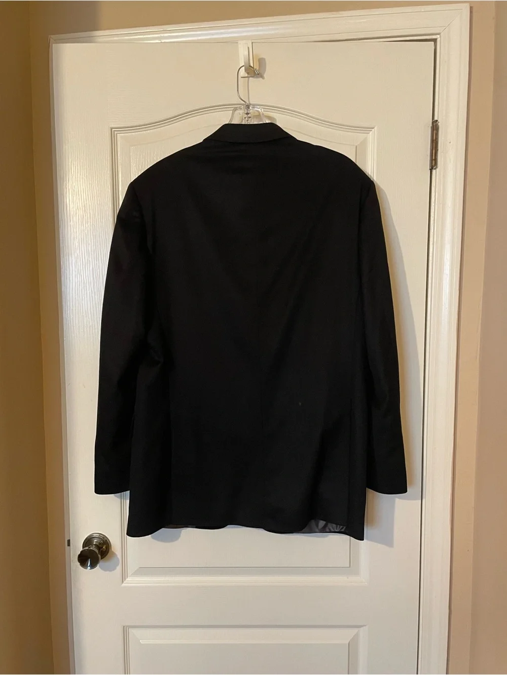 Arnold Brant Colombo 85% Cashmere 15% Mink Blazer 42L-T Black 2 Button Canada